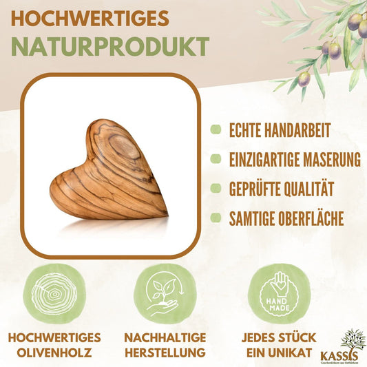 Herz Geschenk Olivenholz Handschmeichler Glücksbringer-1
