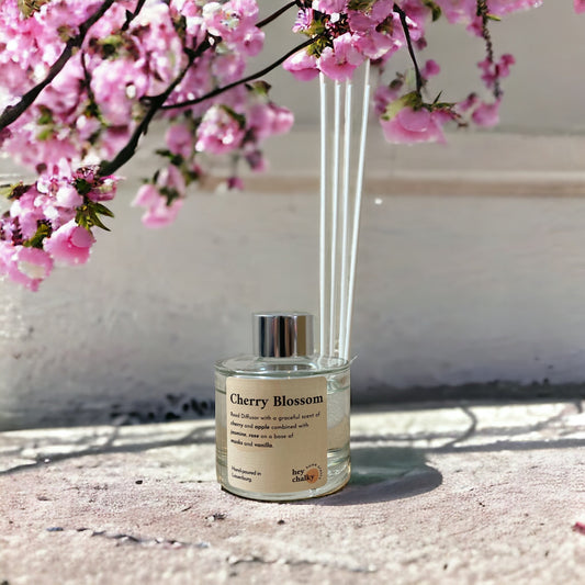 Cherry Blossom – Premium Reed Diffusor | Floral Edition-1
