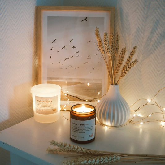 Autumn Sunrise – 155 g Premium Sojaduftkerze | Autumn Edition-1