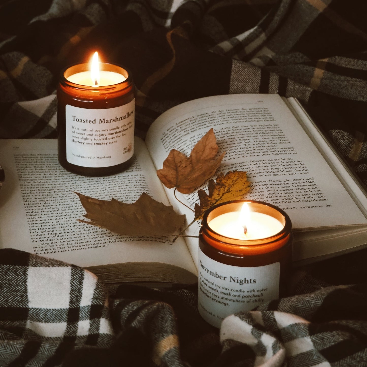 November Nights – 155 g Premium Sojaduftkerze | Autumn Edition-2