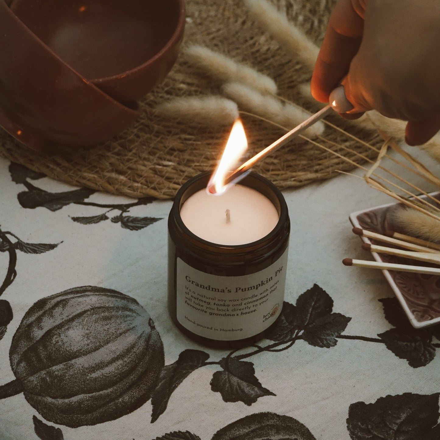 Grandma’s Pumpkin Pie – 155 g Premium Sojaduftkerze | Autumn Edition-2