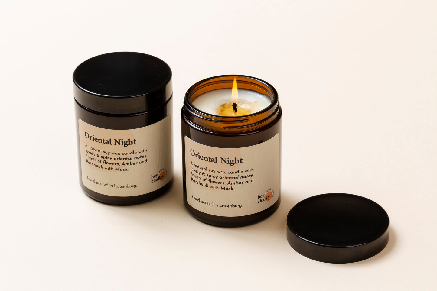 Oriental Night – 155 g Premium Sojaduftkerze-4