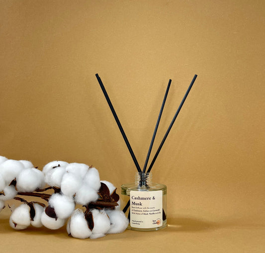 Cashmere & Musk – Premium Reed Diffusor | Soft & Fresh Edition-0
