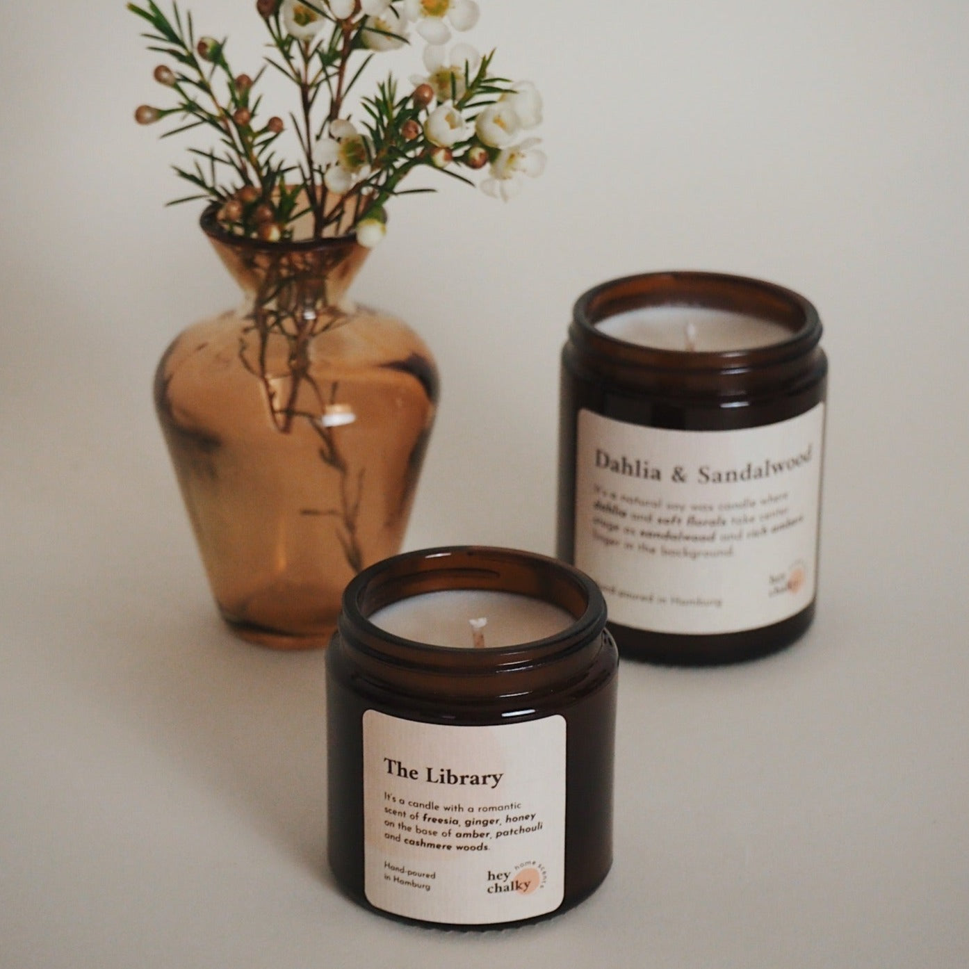 The Library – 100g Premium Sojaduftkerze-1