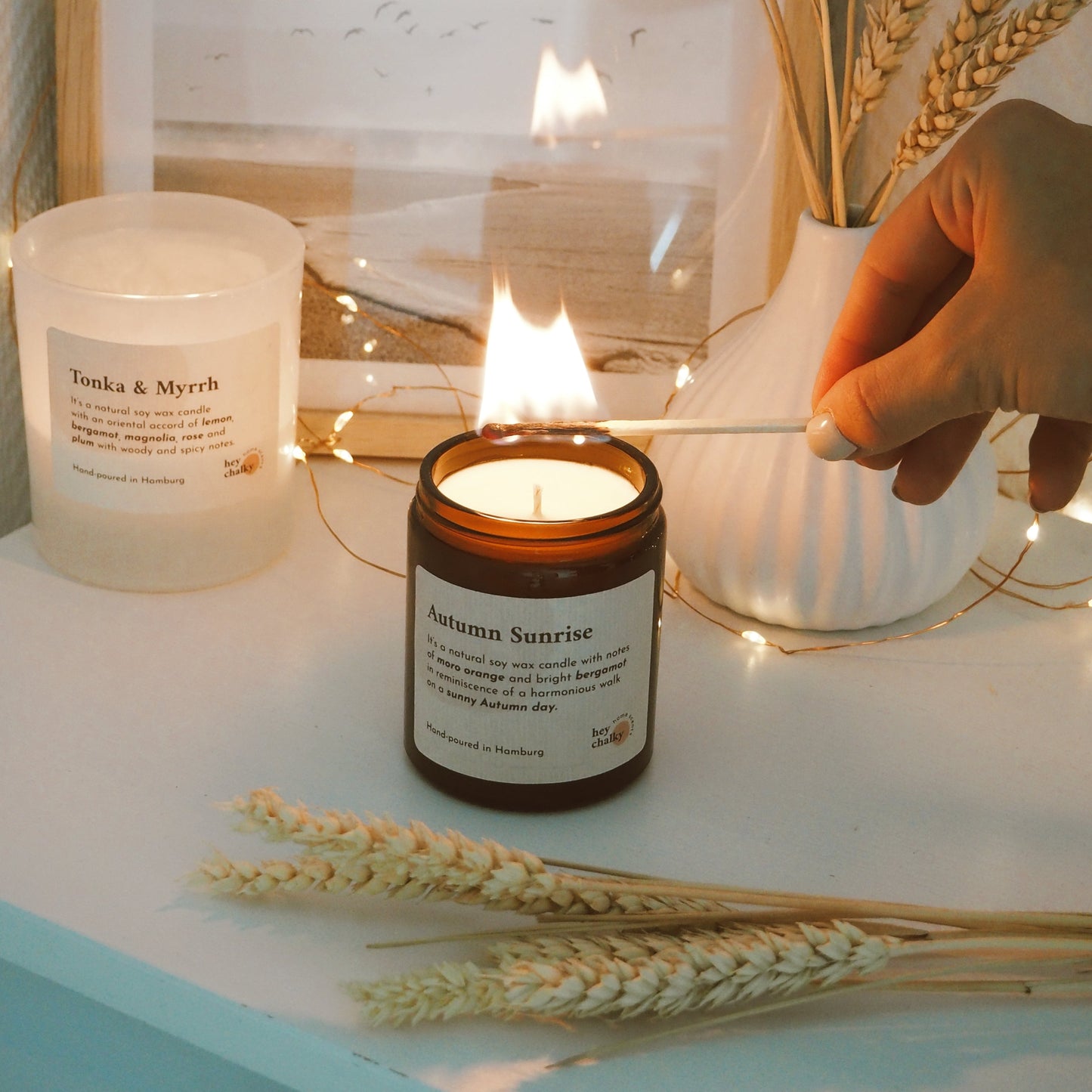 Autumn Sunrise – 155 g Premium Sojaduftkerze | Autumn Edition-0