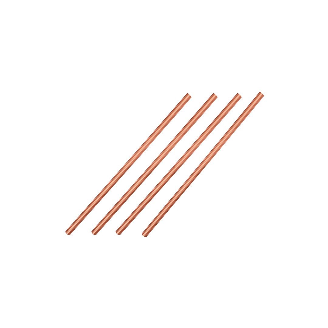 Cocktail Zubehör Set, 6-teilig mit Barlöffel, 30/50 ml Messbecher und Strohhalmen-2