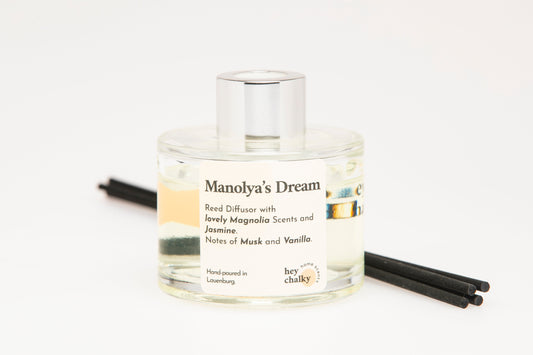 Manolya’s Dream – Premium Reed Diffusor | Romantic Floral Edition-0
