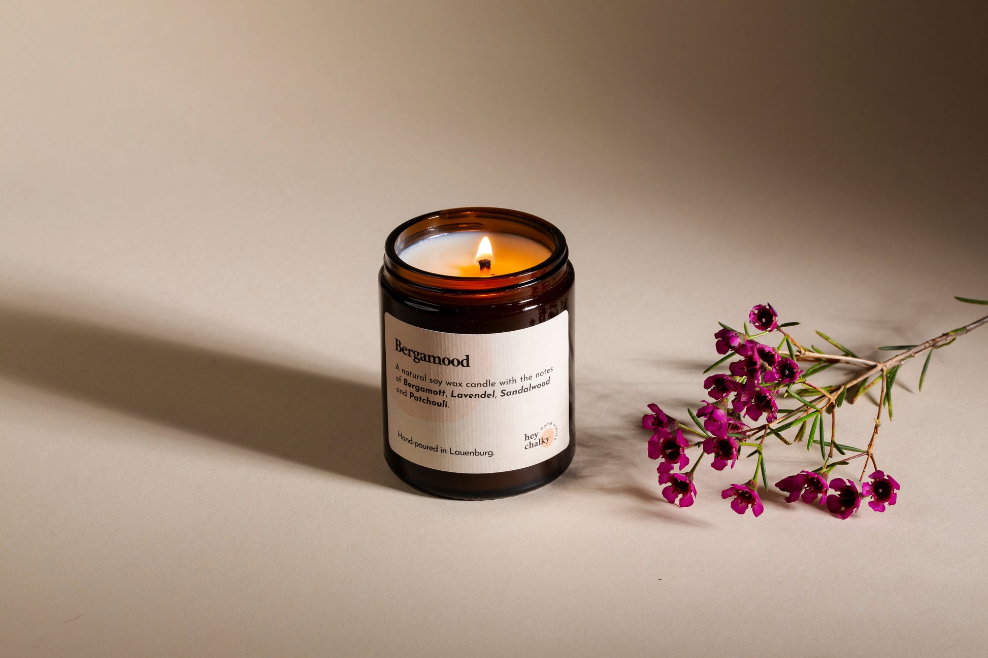 Bergamood – 155g Premium Sojaduftkerze-2