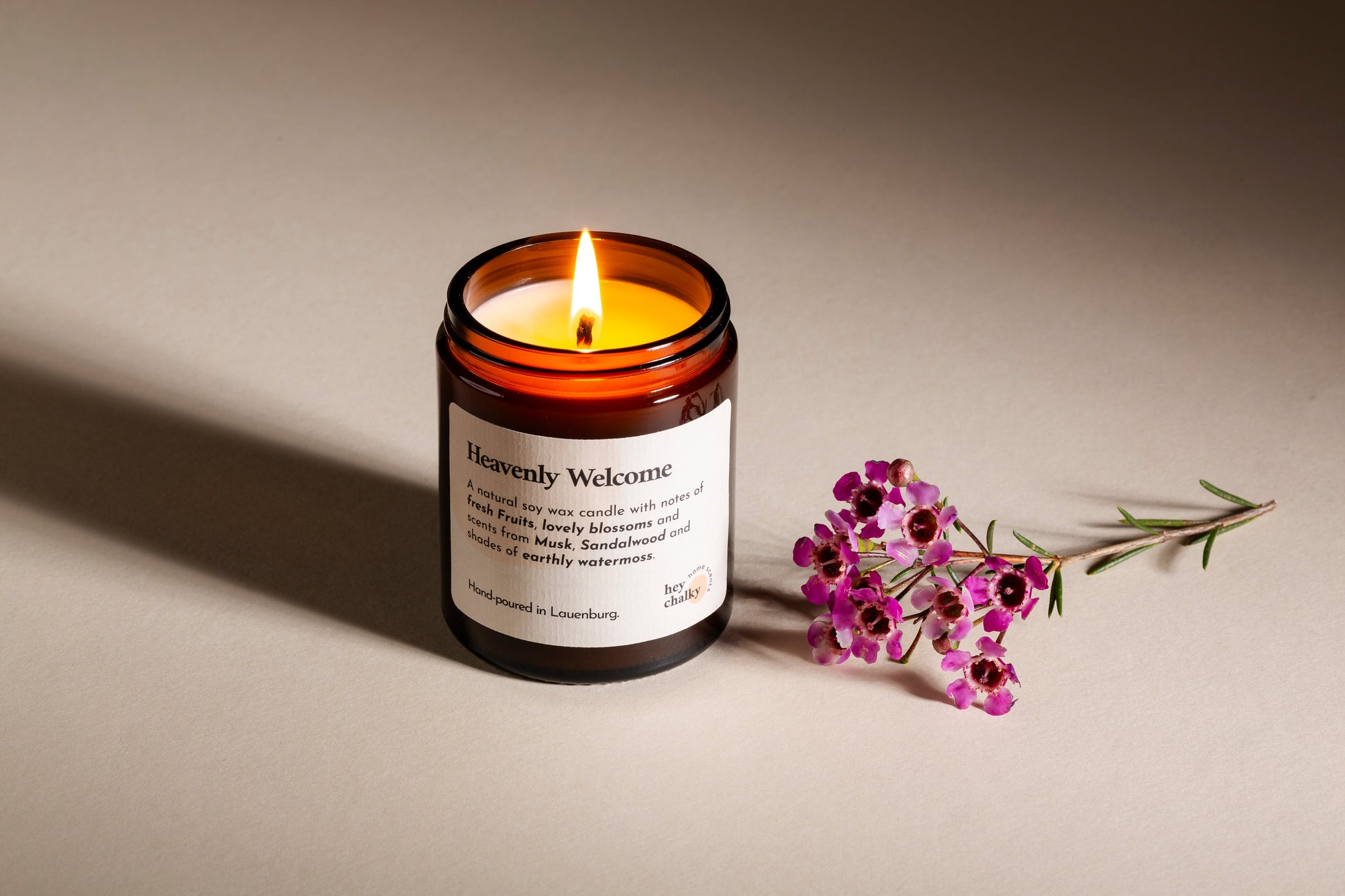 Heavenly Welcome – 155 g Premium Sojaduftkerze-3