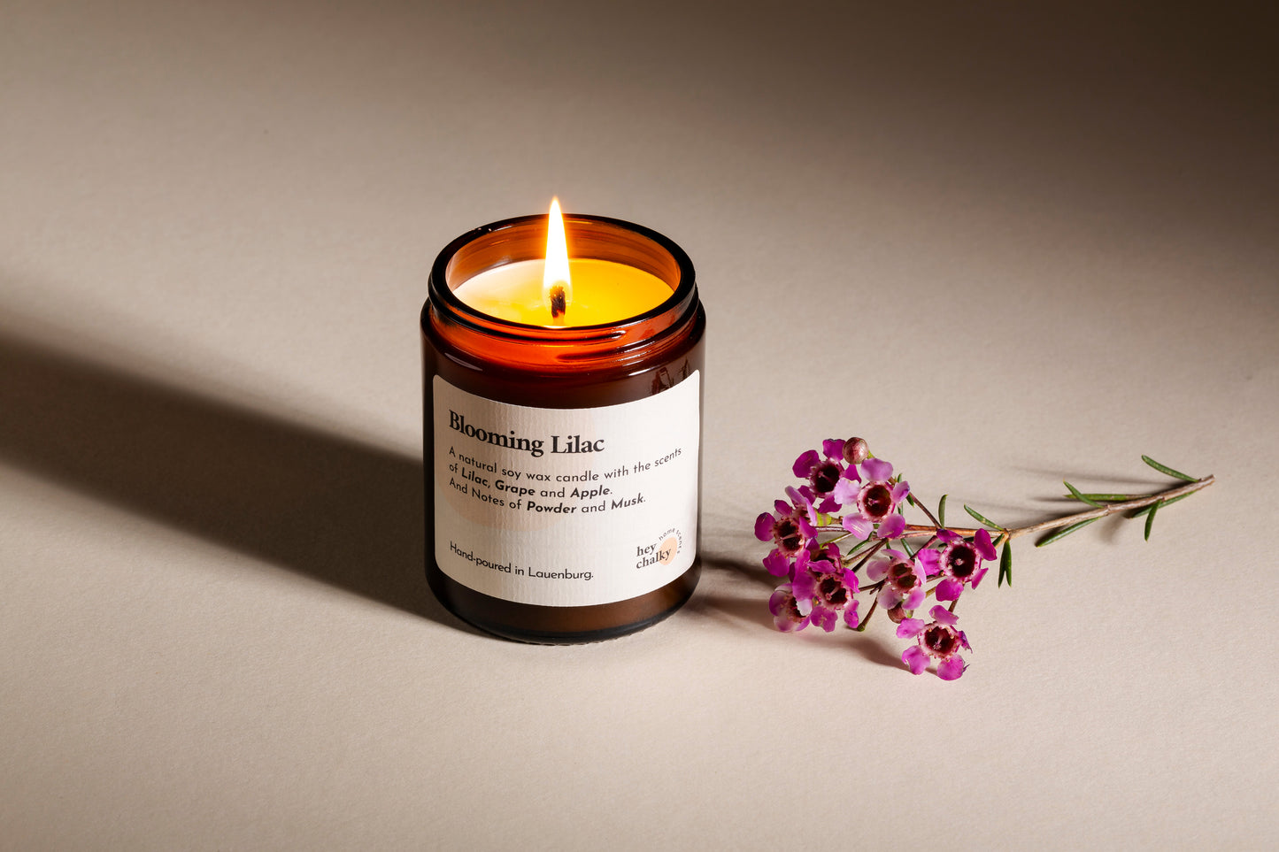 Blooming Lilac – 100 g Premium Sojaduftkerze-3