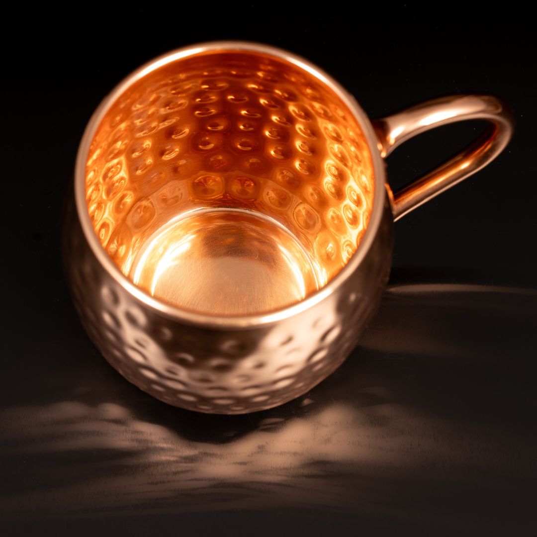 Moscow Mule Kupferbecher Specter – Cocktailbecher (gehämmert, 500 ml)-2